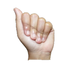 Isyarat huruf A