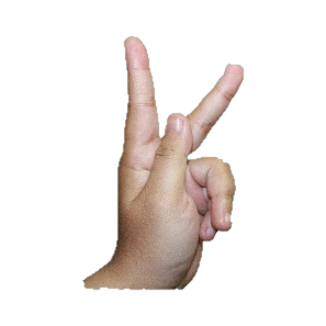 Isyarat huruf K